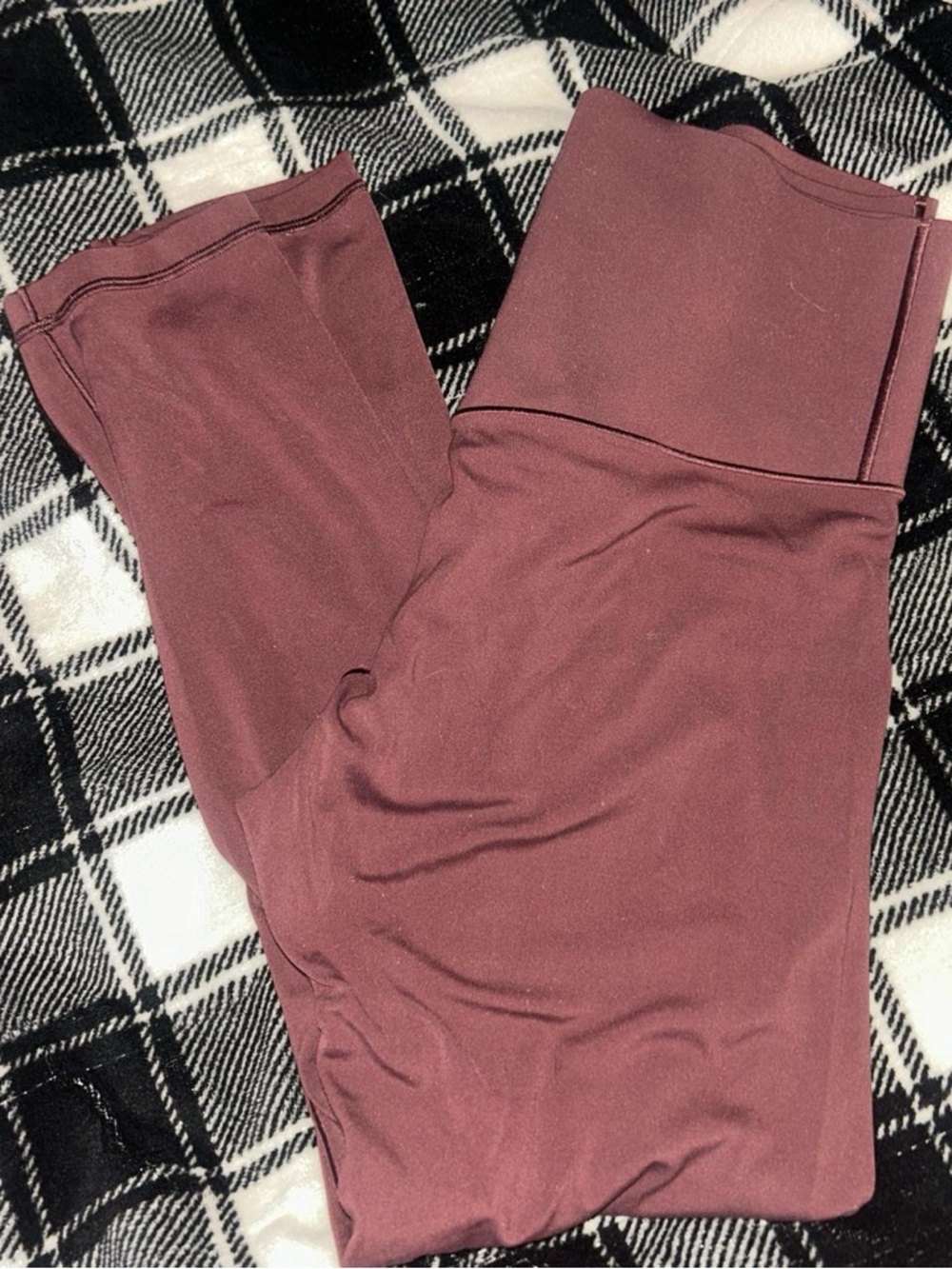 aerie mauve high-waist leggings